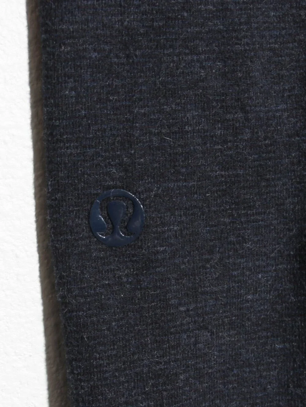 Lululemon Wunder Under Pant (Hi-Rise) Leggings *Cotton Heathered Naval Blue Sz 6